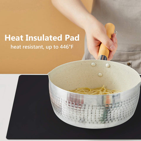 Gartful Placa de silicona para cocina ofrece superficie antiadherente para platos.