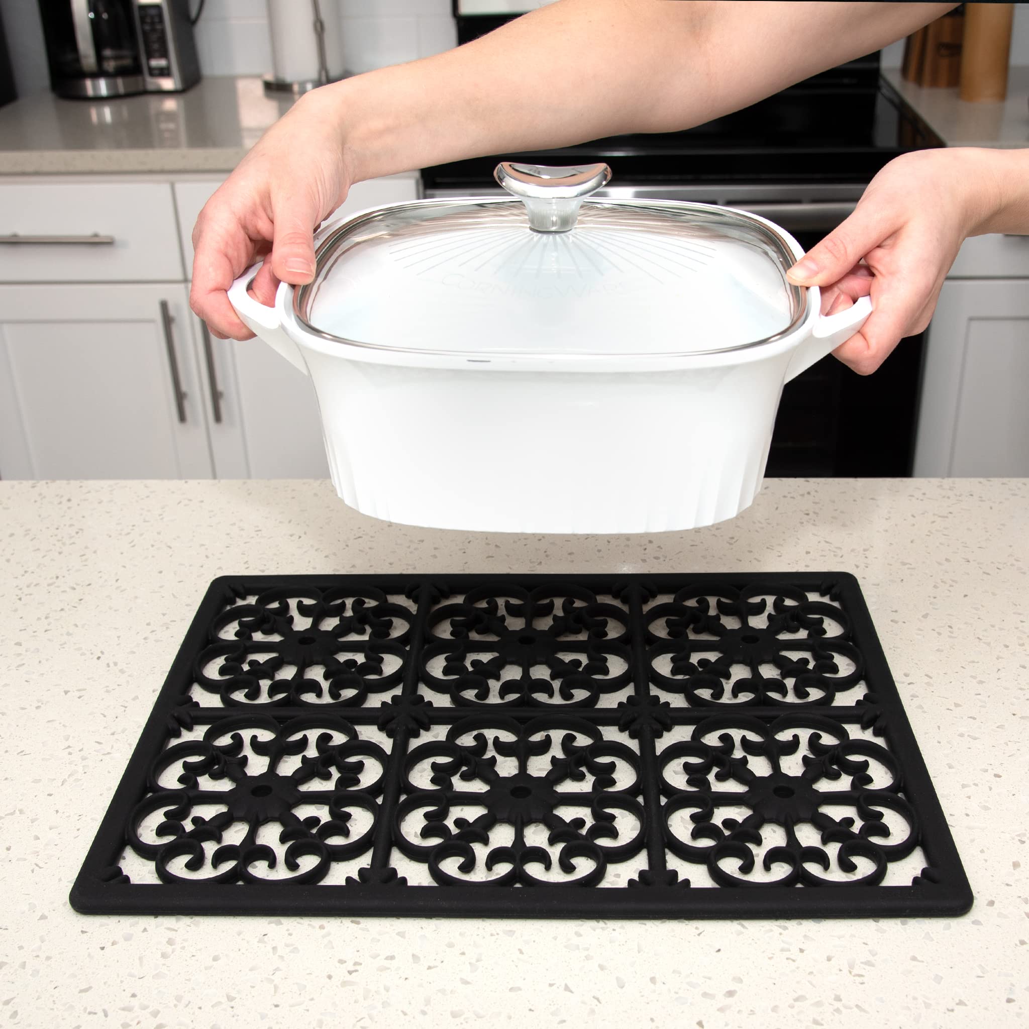 Gasaré Trivet fácil de limpiar, apto para lavavajillas