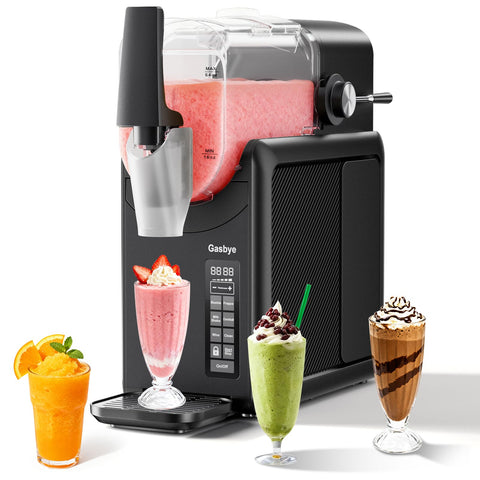 Gasbye: máquina para bebidas congeladas sin hielo, capacidad de 88 onzas para reuniones.