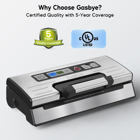 Gasbye Selladora al Vacío accesorios y repuestos compatibles
