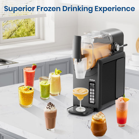 Gasbye slushie limpieza automática facilita el mantenimiento regular.