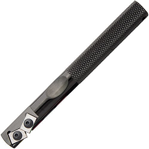 Gatco Edgemate mango ergonómico para agarre cómodo durante el afilado.