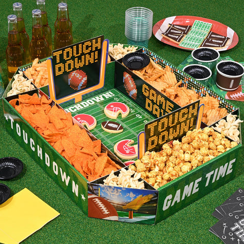Kit Gatherfun de bandeja para comidas, centro de mesa para la fiesta.