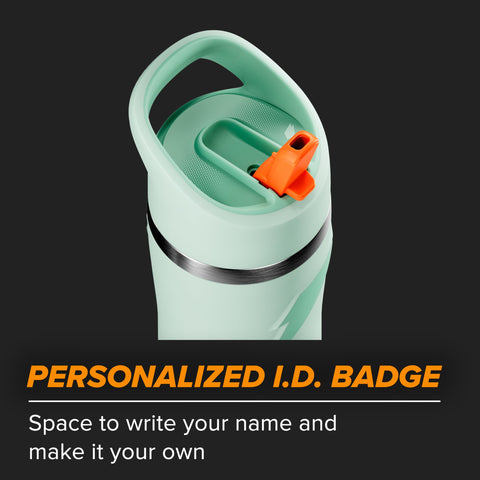 Etiqueta de identificación personalizable en Gatorade Overtime para reconocimiento rápido.