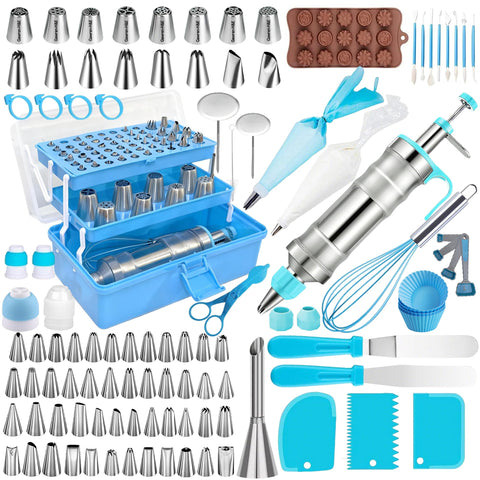 Gawren-H&E kit decoracion tortas en empaque compacto para organizar herramientas