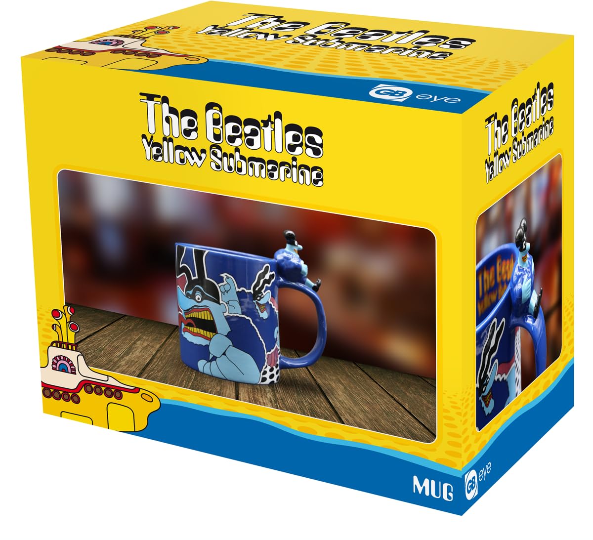 GB eye Blue Meanie, licencia oficial en taza cerámica