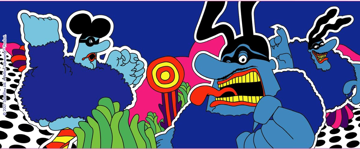 GB eye Regalo para fan de The Beatles, taza cerámica con diseño Blue Meanie