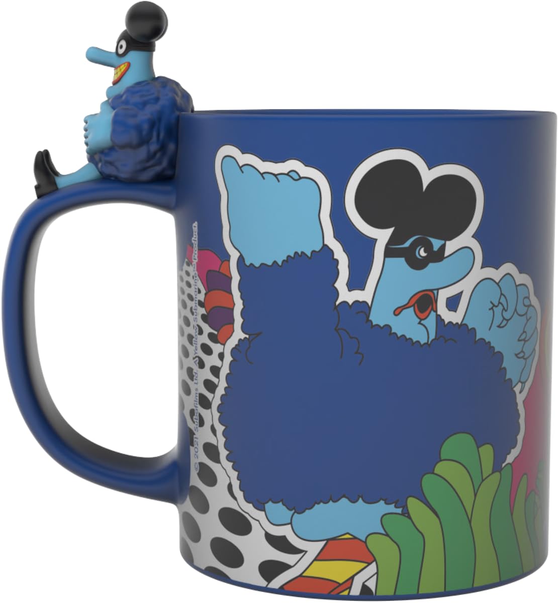 GB eye Yellow Submarine, diseño temático en taza cerámica, regalo para fanáticos