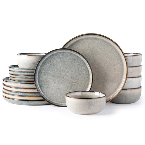 GBHOME plato de cena de 26 cm para una mesa elegante y estable.