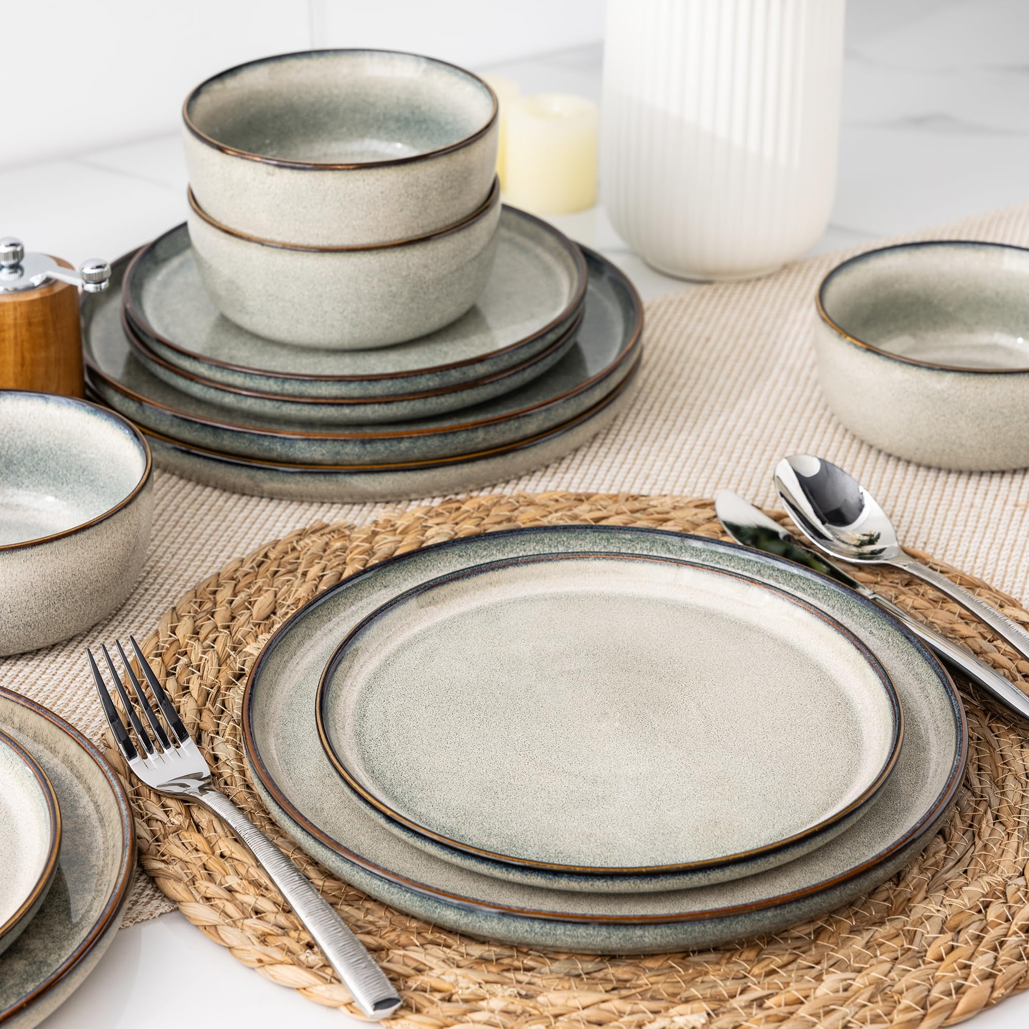 GBHOME tazón cereal de 15 cm perfecto para desayunos diarios y organización.