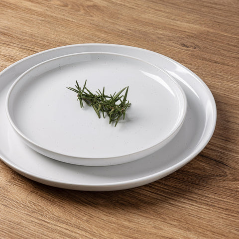 GBHOME plato principal 10.5 pulgadas, borde ondulado para presentar platos