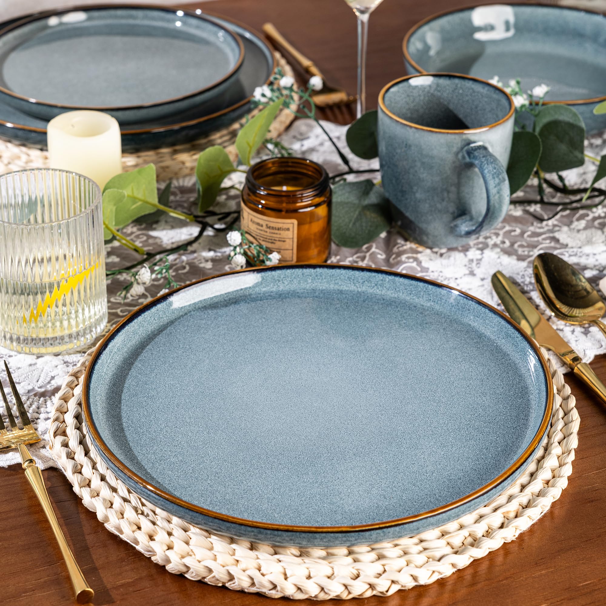 GBHOME platos de postre de 8 pulgadas, prácticos para cenas y reuniones.