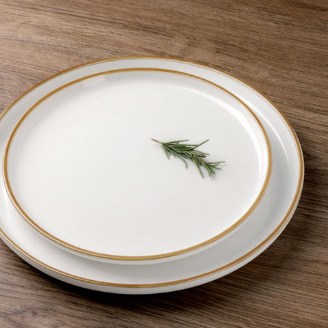 GBHOME platos postre cerámica 8 pulgadas, diseño minimalista para cenas elegantes.