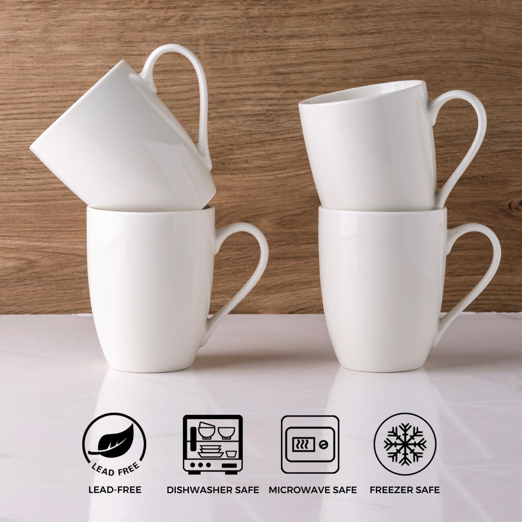 Taza GBHome uso diario para café con leche y capuchino