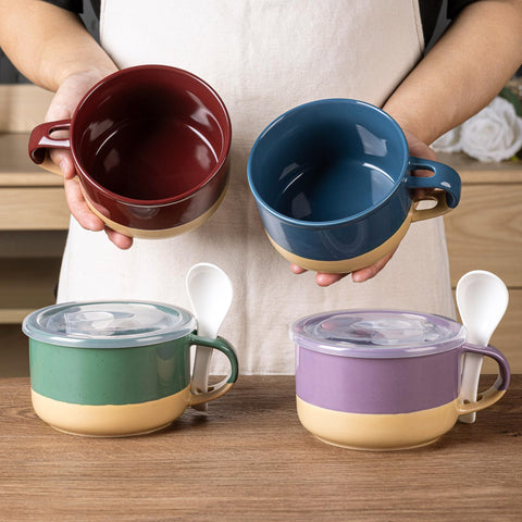 GBhome tazas cerámicas aptas para lavavajillas y refrigerador