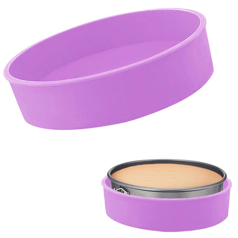 GBYAN protector silicona para pay de queso ajusta a moldes 9 y 9,5 pulgadas sin filtración