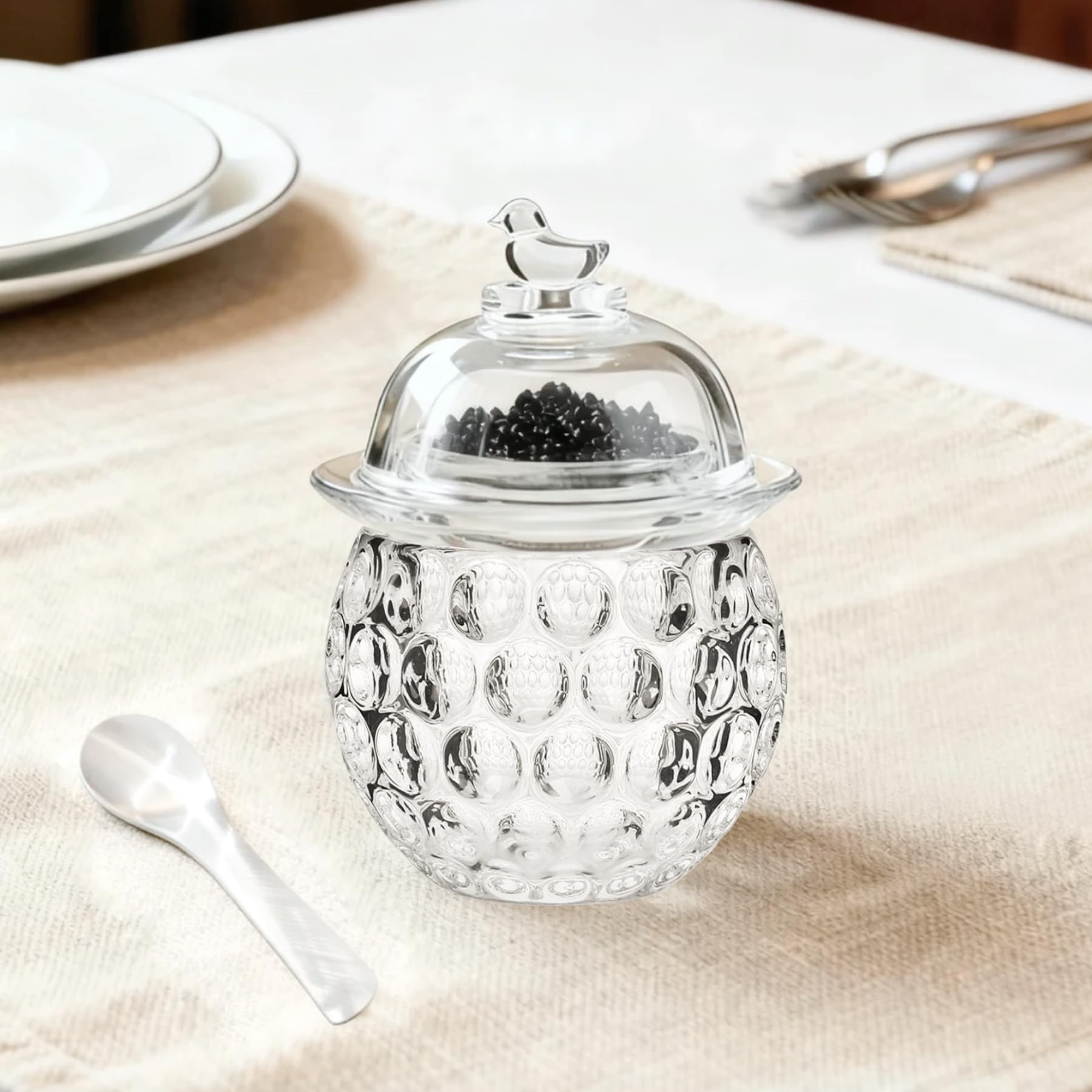 GCFTIFF vaso hielo de cristal, mantiene fríos los aperitivos durante la reunión