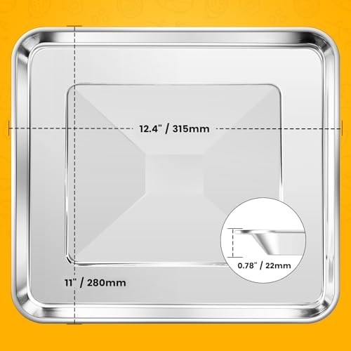GCQ bandeja para freidora de aire, 12.4x11, encaje perfecto para menús crujientes.