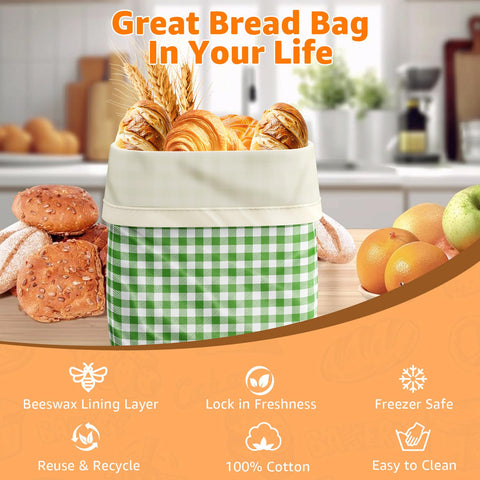 Bolsas GCTGCT versátiles para verduras, meriendas y secos