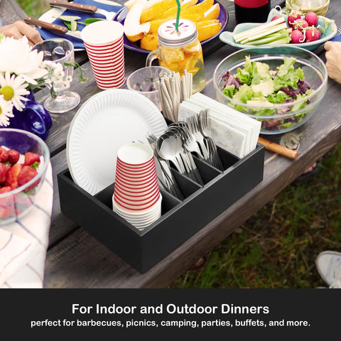 GCWSTJK organizador-mesa-camping: ideal para casa, camping y picnic.