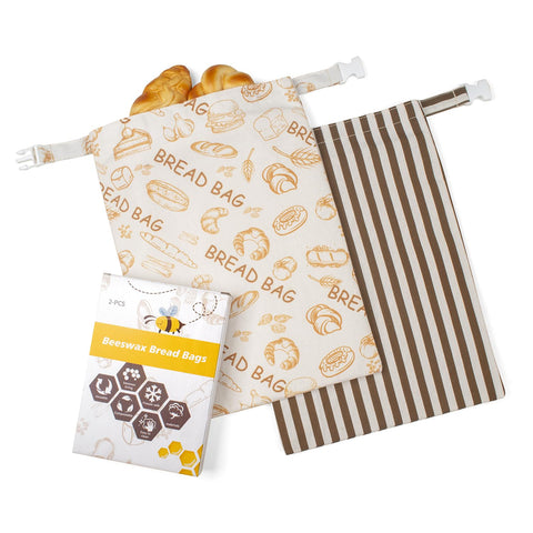 Bolsas GDDAY de cera de abejas para conservar el pan fresco naturalmente.