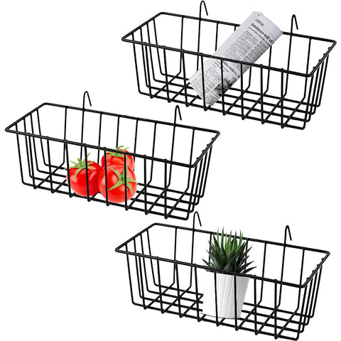 Gddochn canasta de malla colgante con planta en maceta.