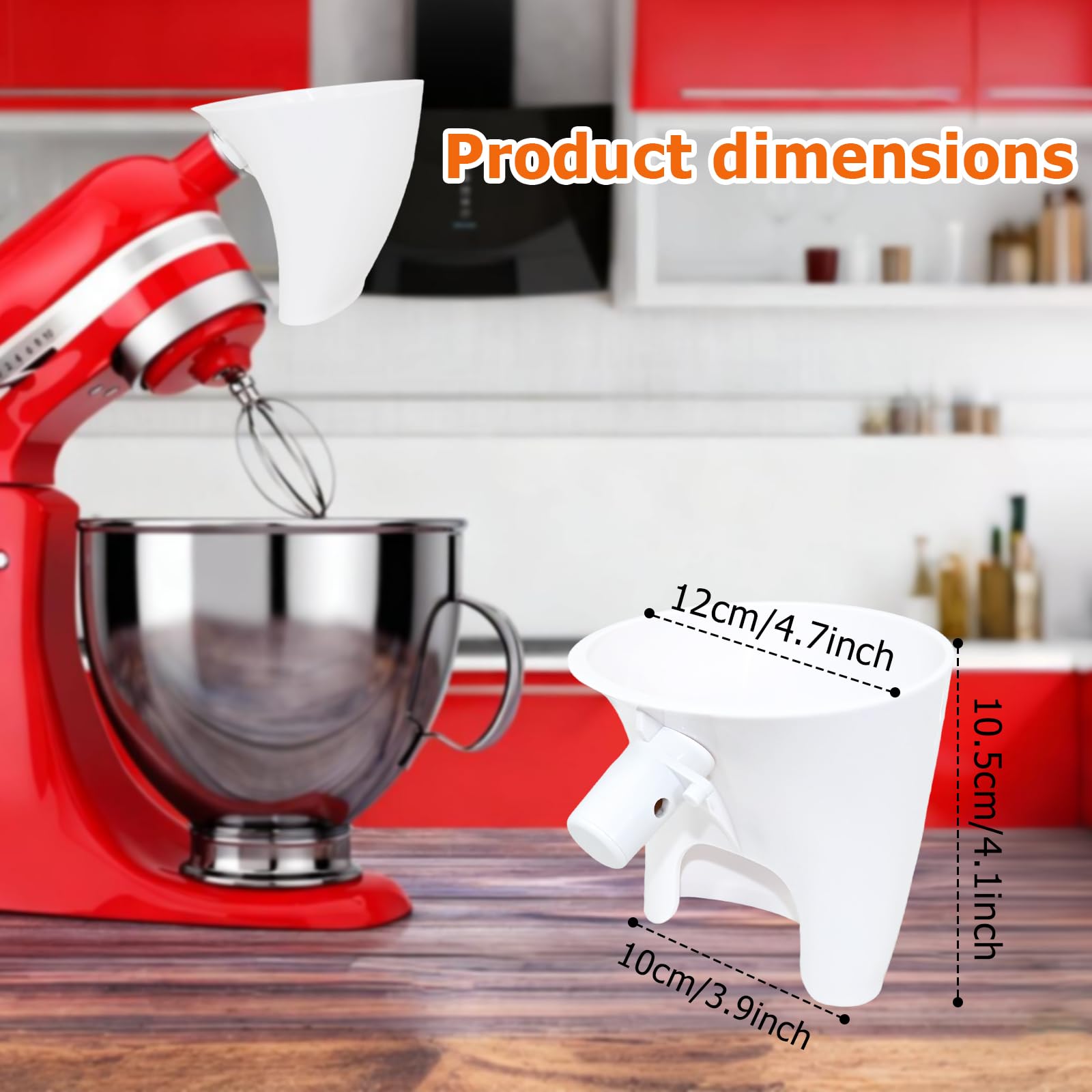 GDGJWL uso-multiingredientes apto para secos y líquidos durante horneado.