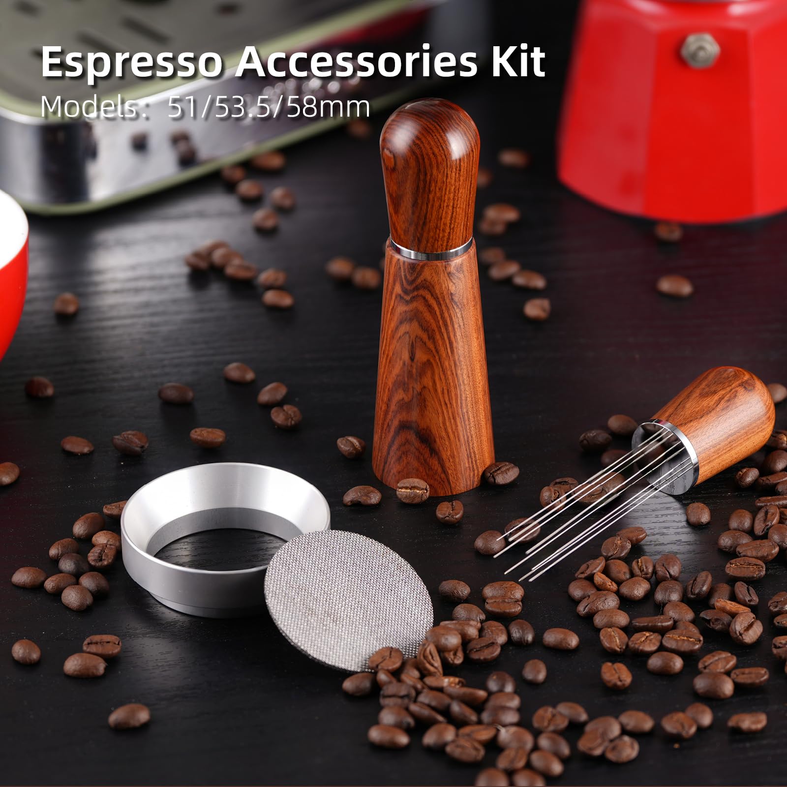 GdHaHSP accesorio 53-5mm espresso conjunto versátil para casa