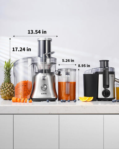GDOR 1300W cepillo incluido y piezas aptas para lavavajillas en estante superior.