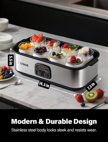Cuerpo de acero inoxidable para una cocina duradera y fácil de limpiar