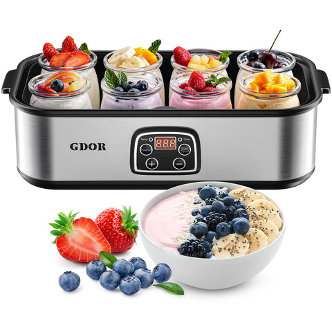 GDOR Yogurtera con panel digital para control preciso