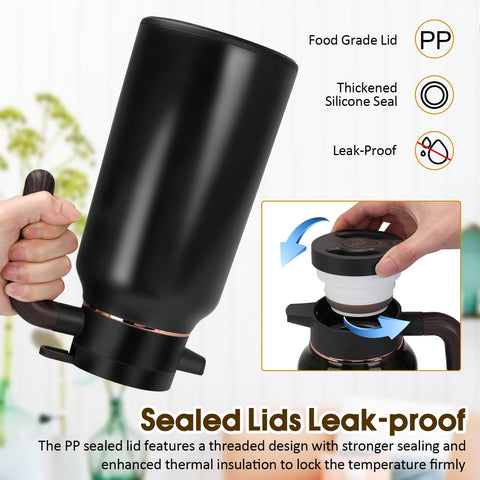 GearRoot capacidad de 68oz para 12 tazas.