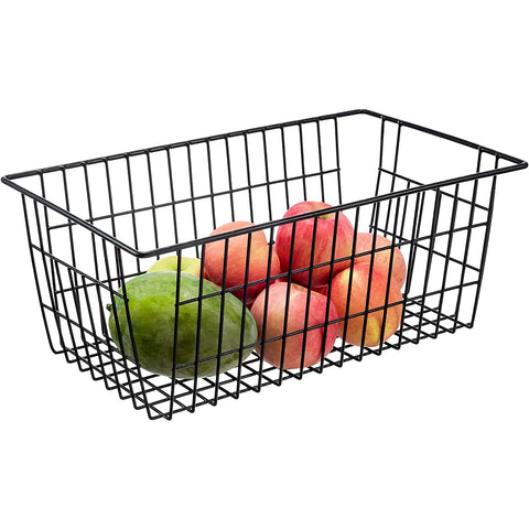 GEDLIRE cestas de alambre, fáciles de mover en refrigerador