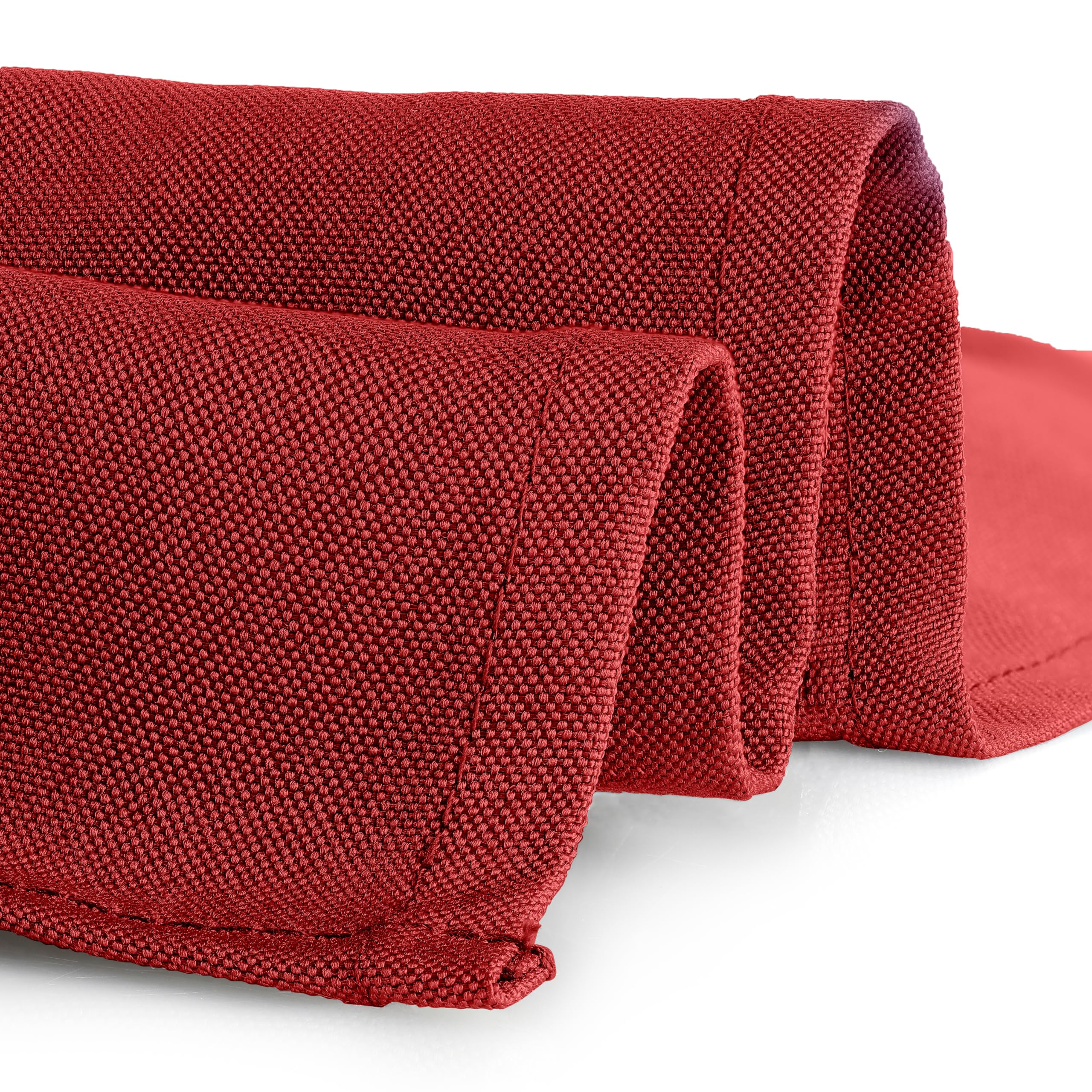 Gee Di Moda mantel rectangular 60x126 rojo tejido de poliéster duradero para uso repetido