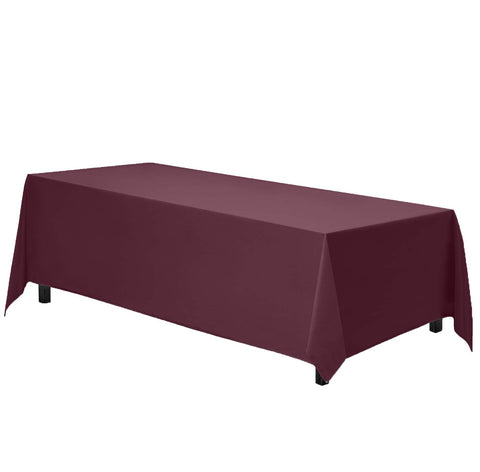 Gee Di Moda mantel rectangular burdeos muestra caída elegante para cenas formales