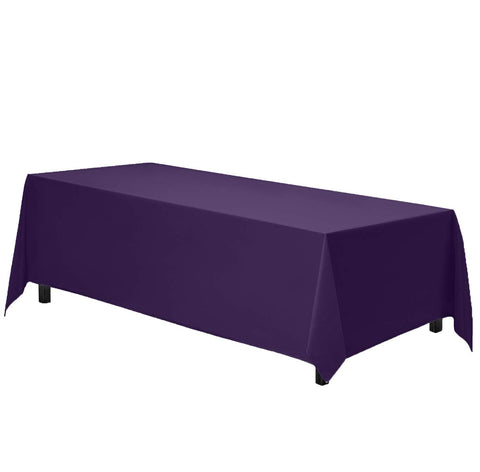 Mantel rectangular Gee Di Moda de 70x120 en púrpura para mesas elegantes.
