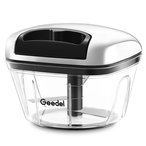 Geedel Cortador Manual con Cuerda para Verduras: preparación rápida para ensaladas
