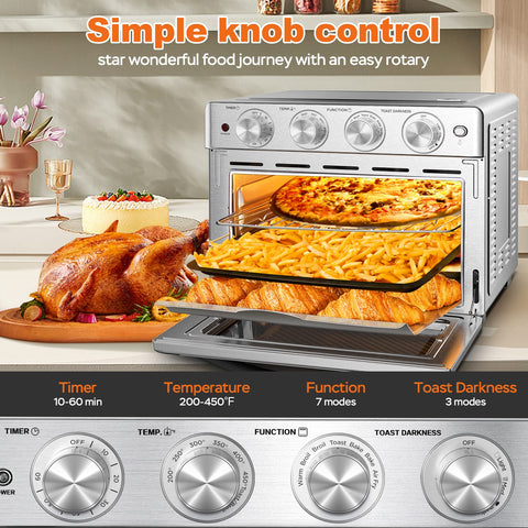 Geek Chef 26qt capacidad para cocinar 5 libras de comida