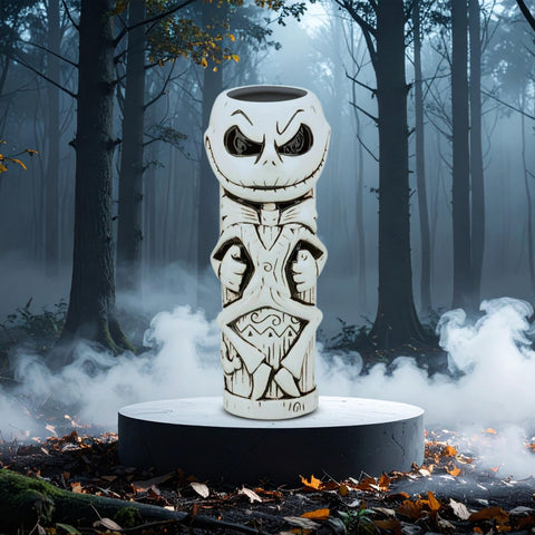 Geeki Tikis Disney, taza oficial Jack Skellington, colección auténtica.