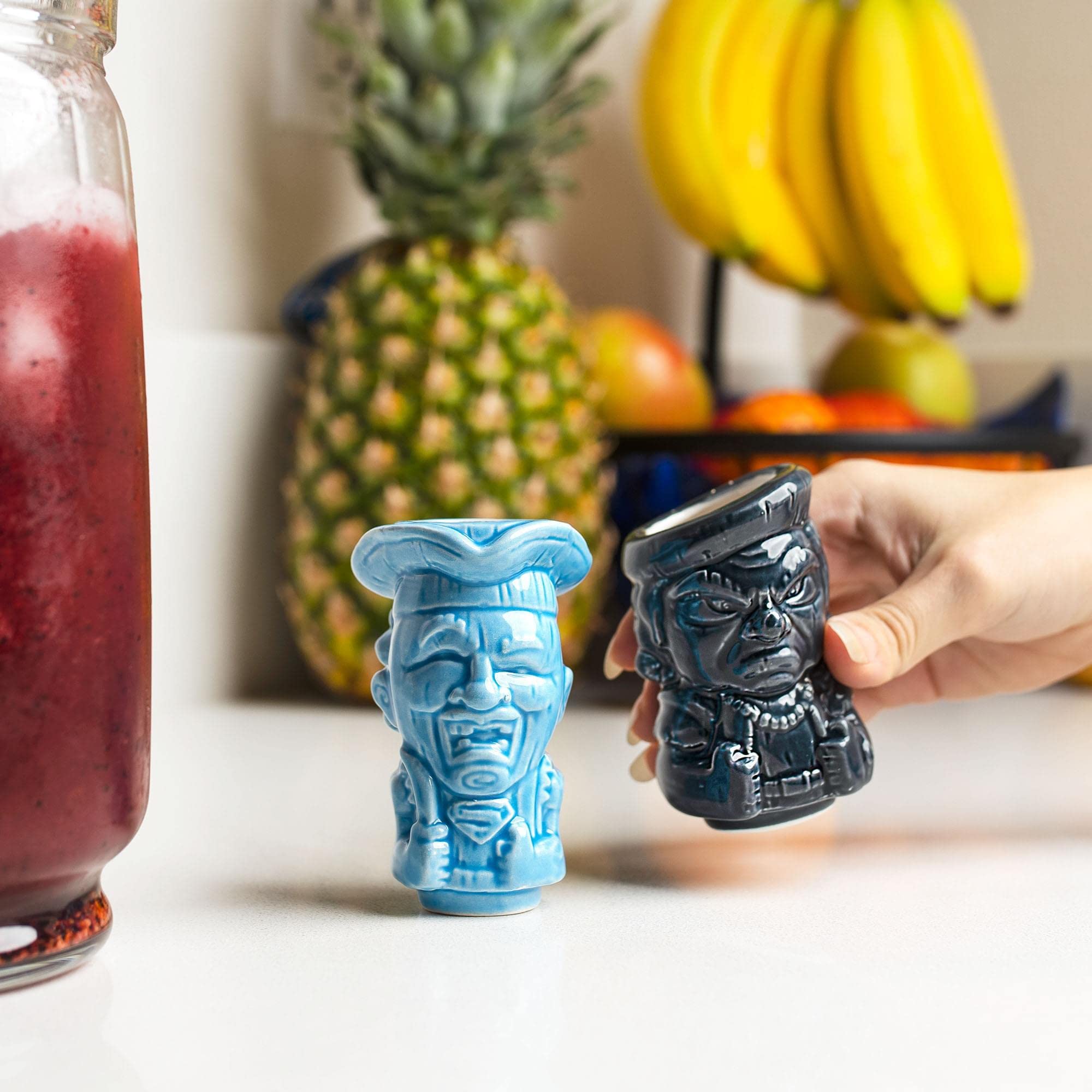 Geeki Tikis mini muglet apto para lavavajillas y microondas.