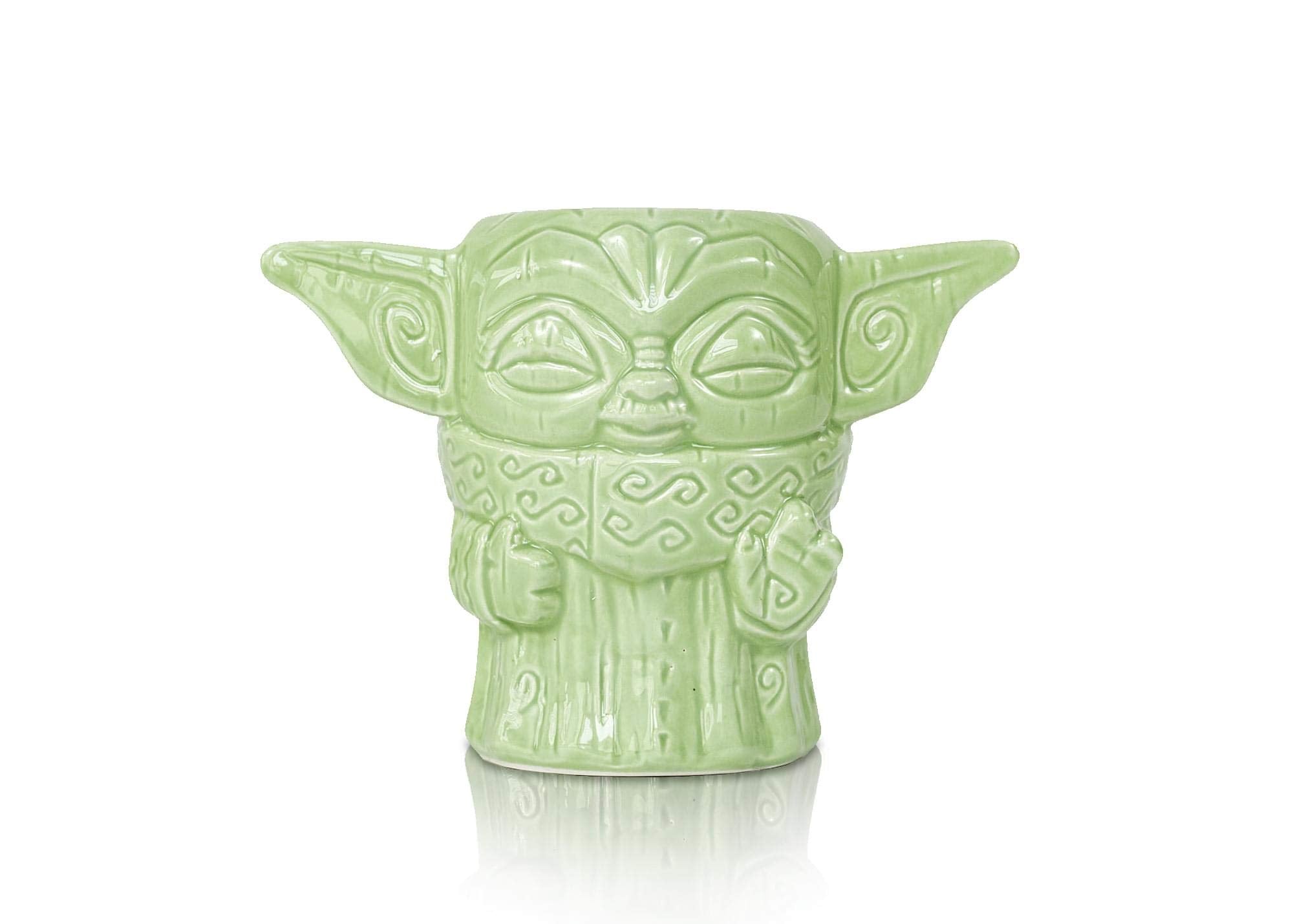 Geeki Tikis El Niño, pose de la Fuerza, taza ideal para coleccionistas.