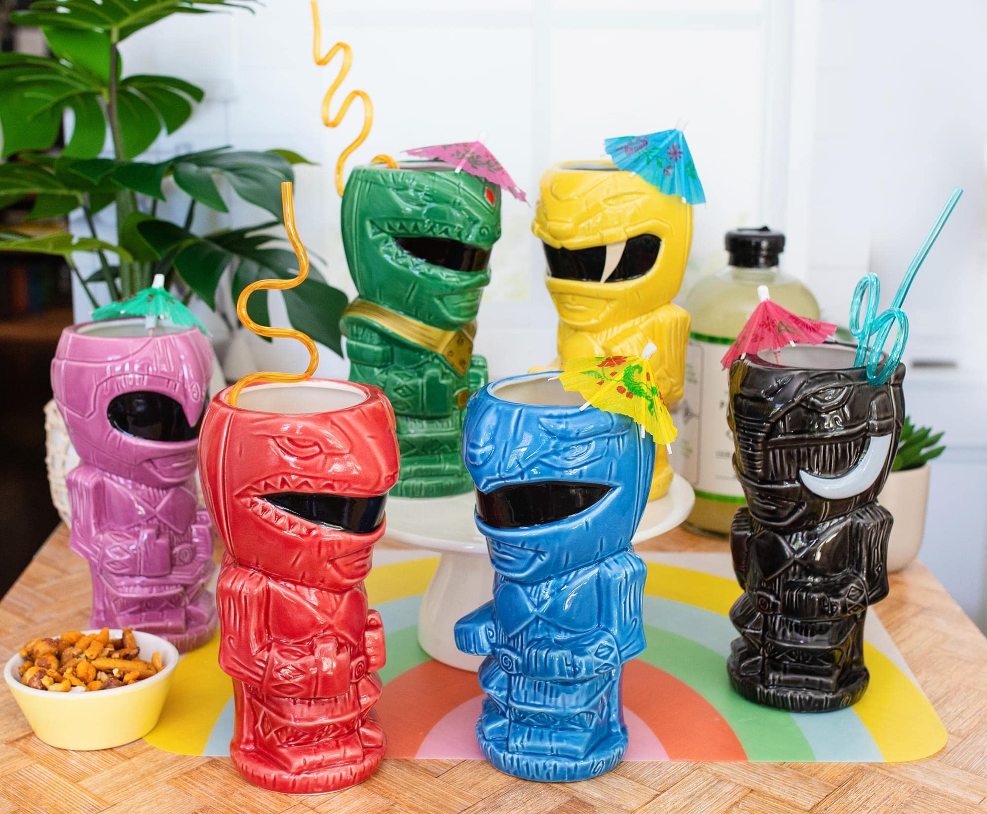 Geeki Tikis Ranger Verde, colección oficial para decorar tu bar en casa.