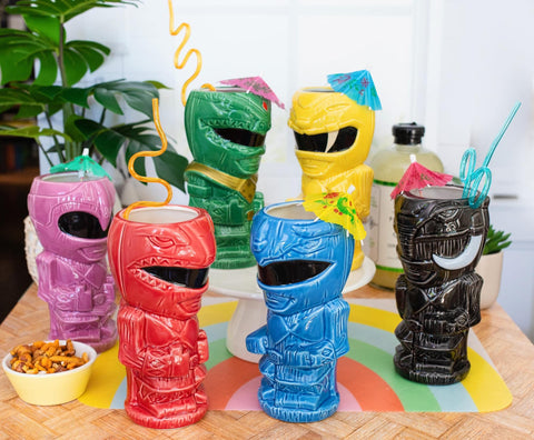 Geeki Tikis Ranger Verde, colección oficial para decorar tu bar en casa.