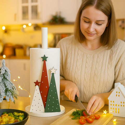 Geelin colores verde y rojo, añade toque navideño a la cocina.