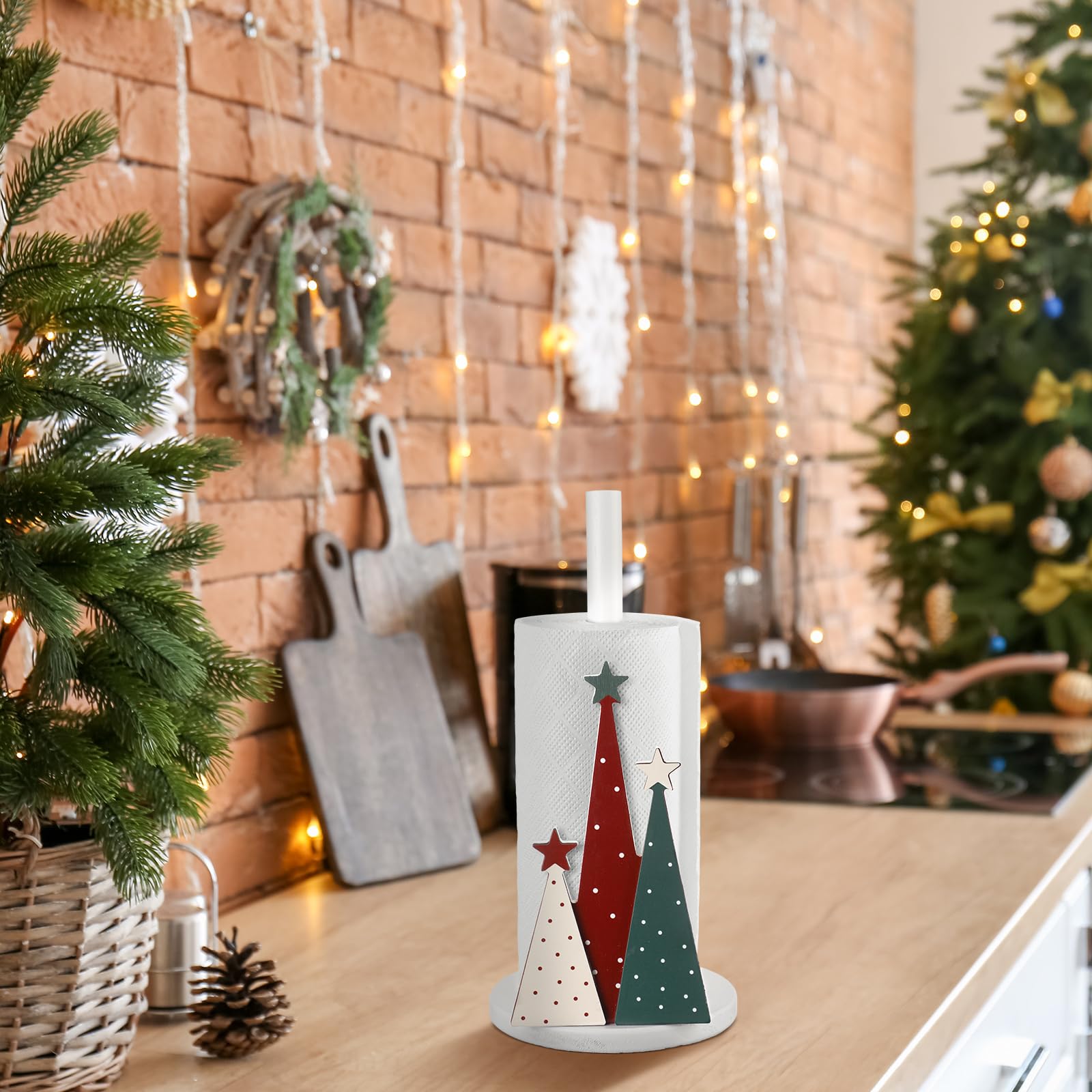 Geelin decoración navidad para interior y exterior, mejora cualquier mostrador.
