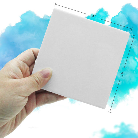 Geemax posavasos cerámica 10x10 cm, acabado liso y elegante.