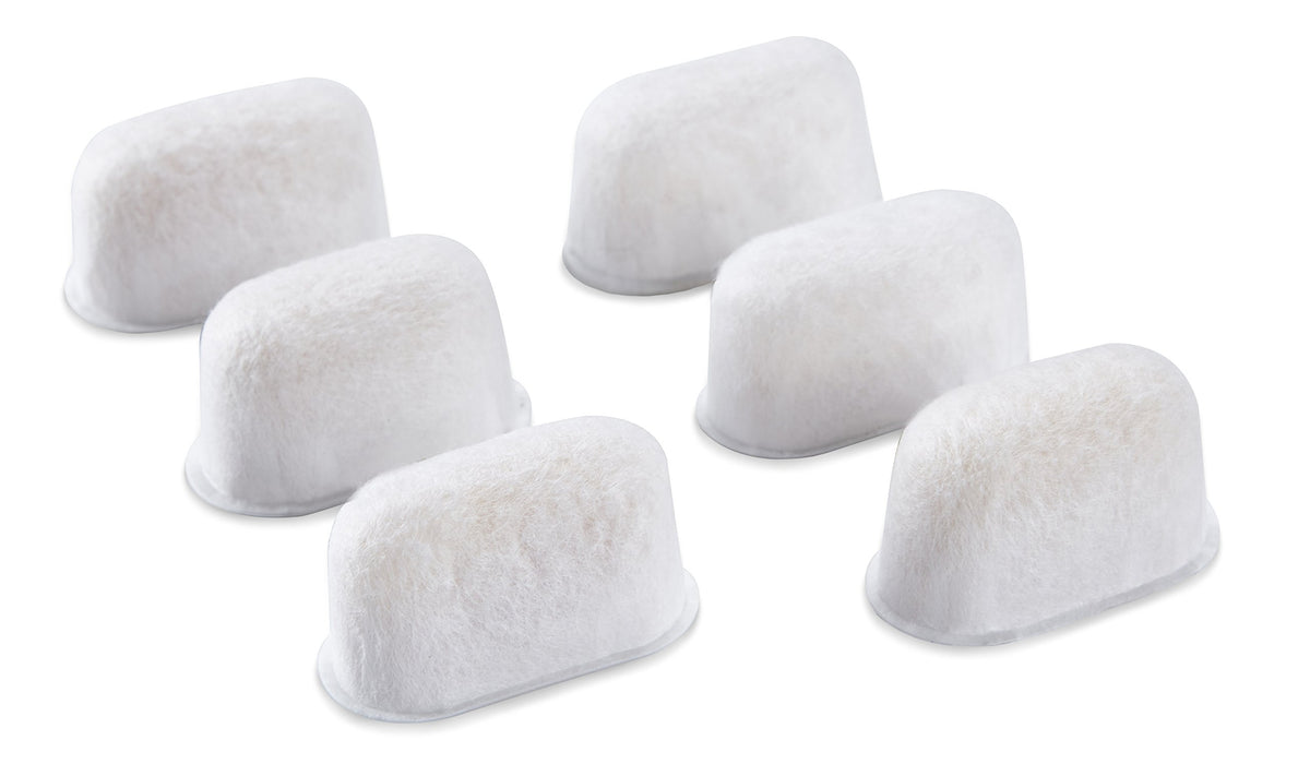 Geesta BWF100: pack de 6 filtros de resina para Breville, preservan el sabor.
