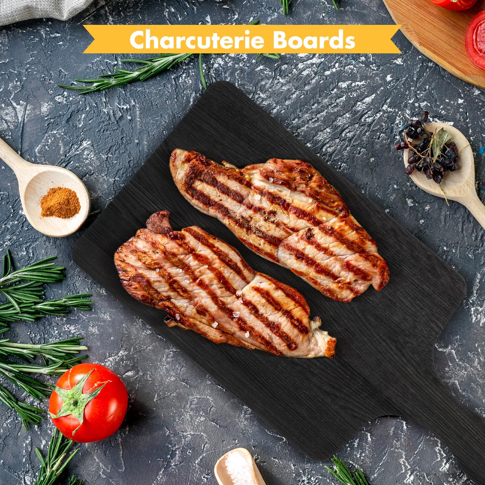 Geetery tablero de bambú duradero para uso diario en la cocina.