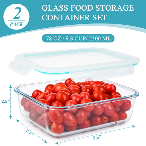 GEHE vidrio borosilicato resistente, ideal para uso diario en alimentos.