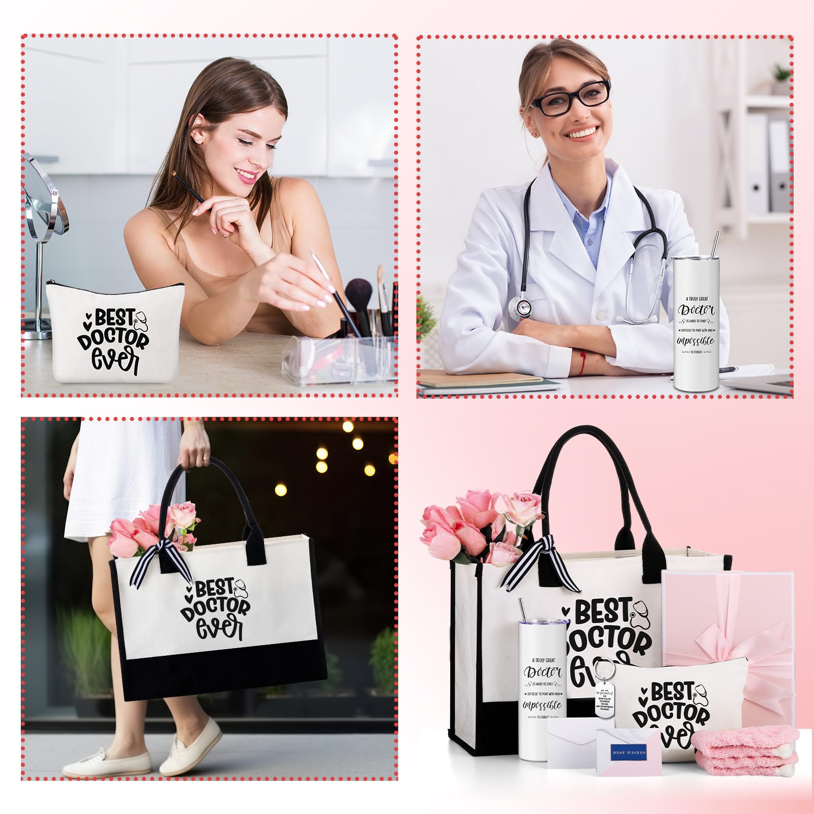 Geiserailie caja-regalo-doctora presentación lista para regalo